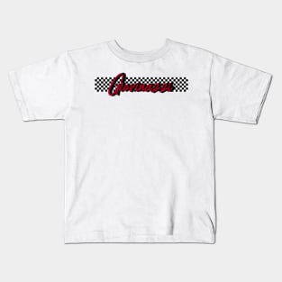 Race Flag Design 2 - Antonio Giovinazzi Kids T-Shirt